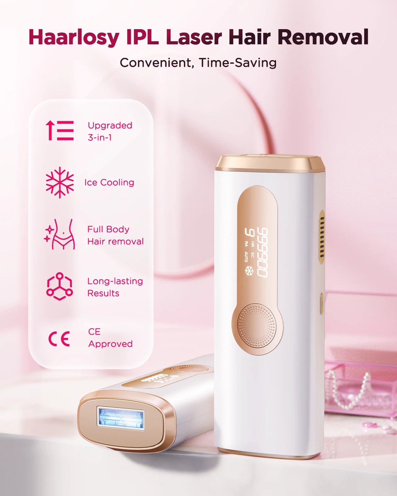 ZAPHIRA™ Luce una piel suave, sin vello y sin dolor desde la comodidad de tu casa