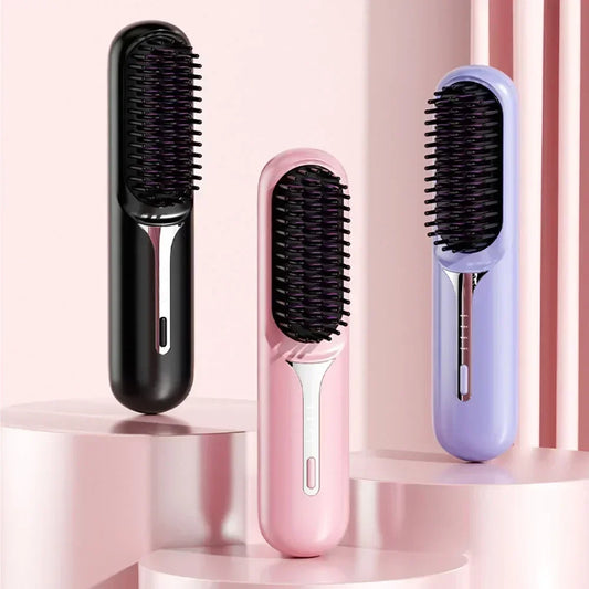 GlowPress™ cabello liso, brillante y sin frizz donde quieras